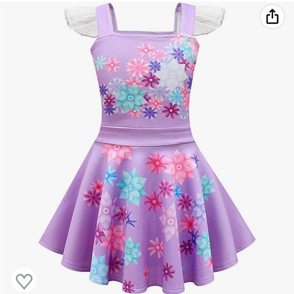 Halloween costume- Disney Encanto Isabella dress